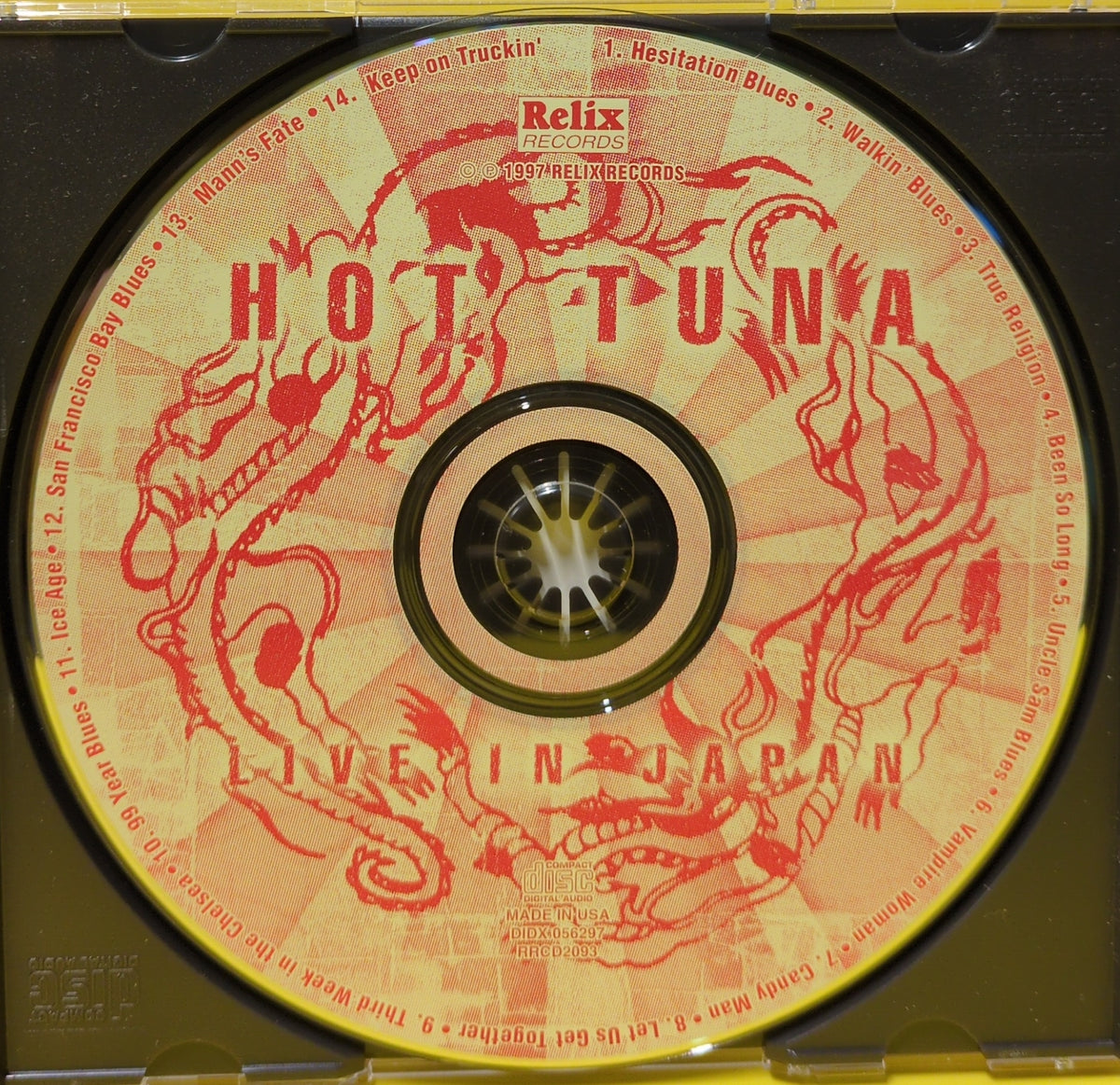Hot Tuna - Live In Japan - 1998 - RRCD2093 Used - EX - CDs Hot Tuna - Live In Japan - 1998 - RRCD2093 Used - EX - CDs