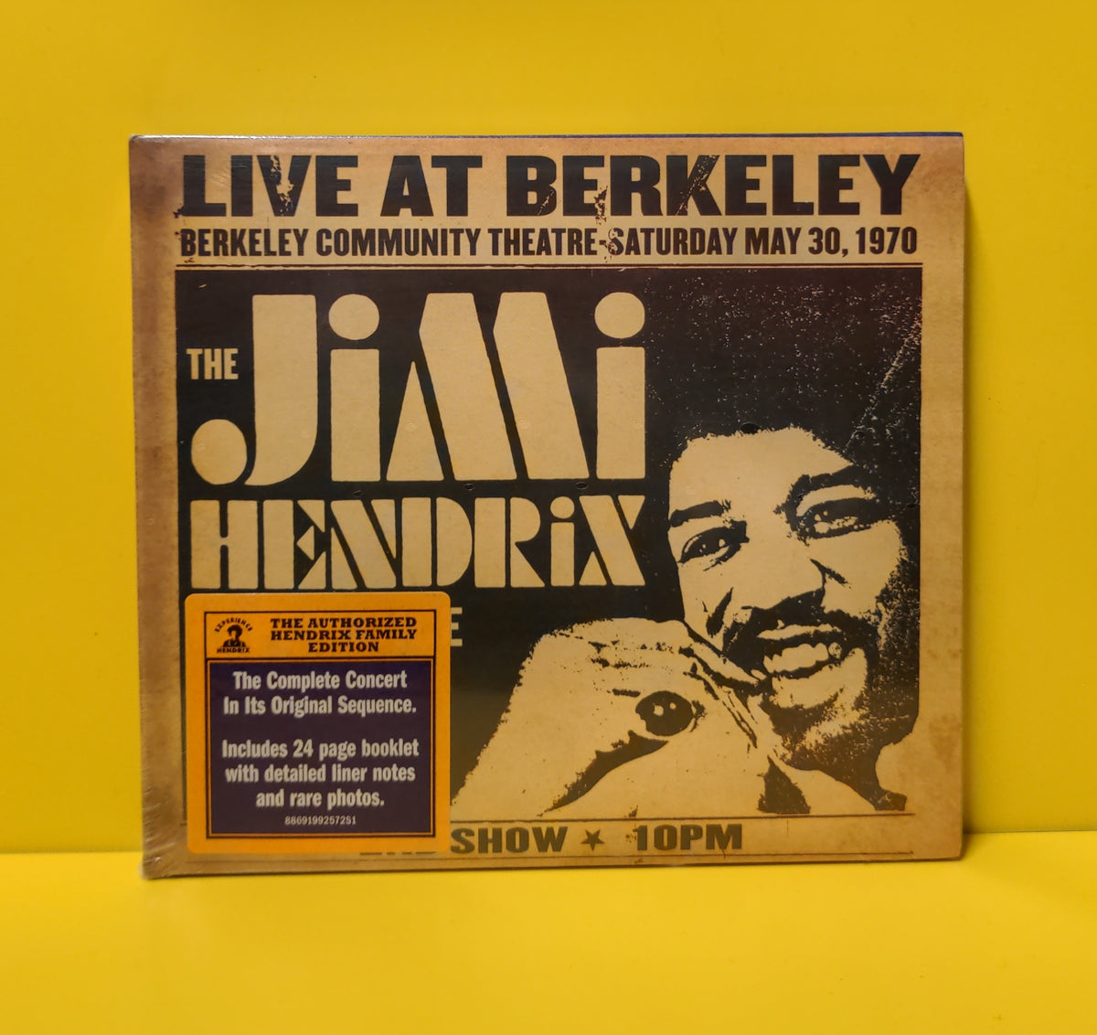 The Jimi Hendrix Experience - Live At Berkeley - 2012 - 88691992572 New - Sealed - CDs The Jimi Hendrix Experience - Live At Berkeley - 2012 - 88691992572 New - Sealed - CDs
