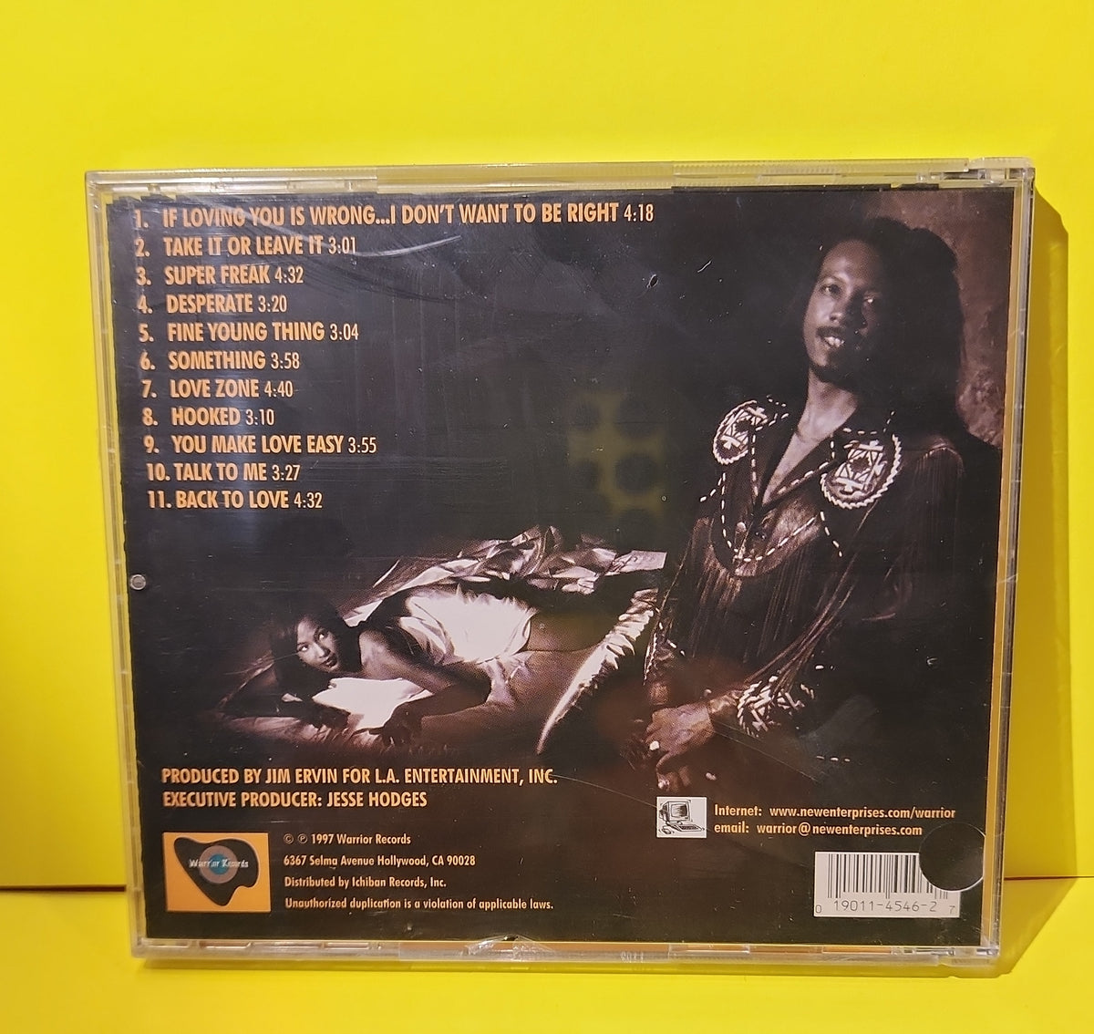 Jimmy Hodges - Insatiable Drive - 1997 - WAR 4546-2 New - Sealed - CDs Jimmy Hodges - Insatiable Drive - 1997 - WAR 4546-2 New - Sealed - CDs