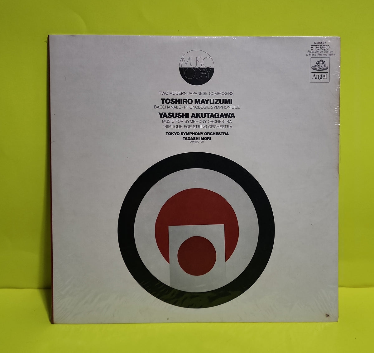 Mayuzumi & Akutagawa - Two Morden Japanese Composers - 1969 - S-36577 New - Sealed - Vinyl Mayuzumi & Akutagawa - Two Morden Japanese Composers - 1969 - S-36577 New - Sealed - Vinyl