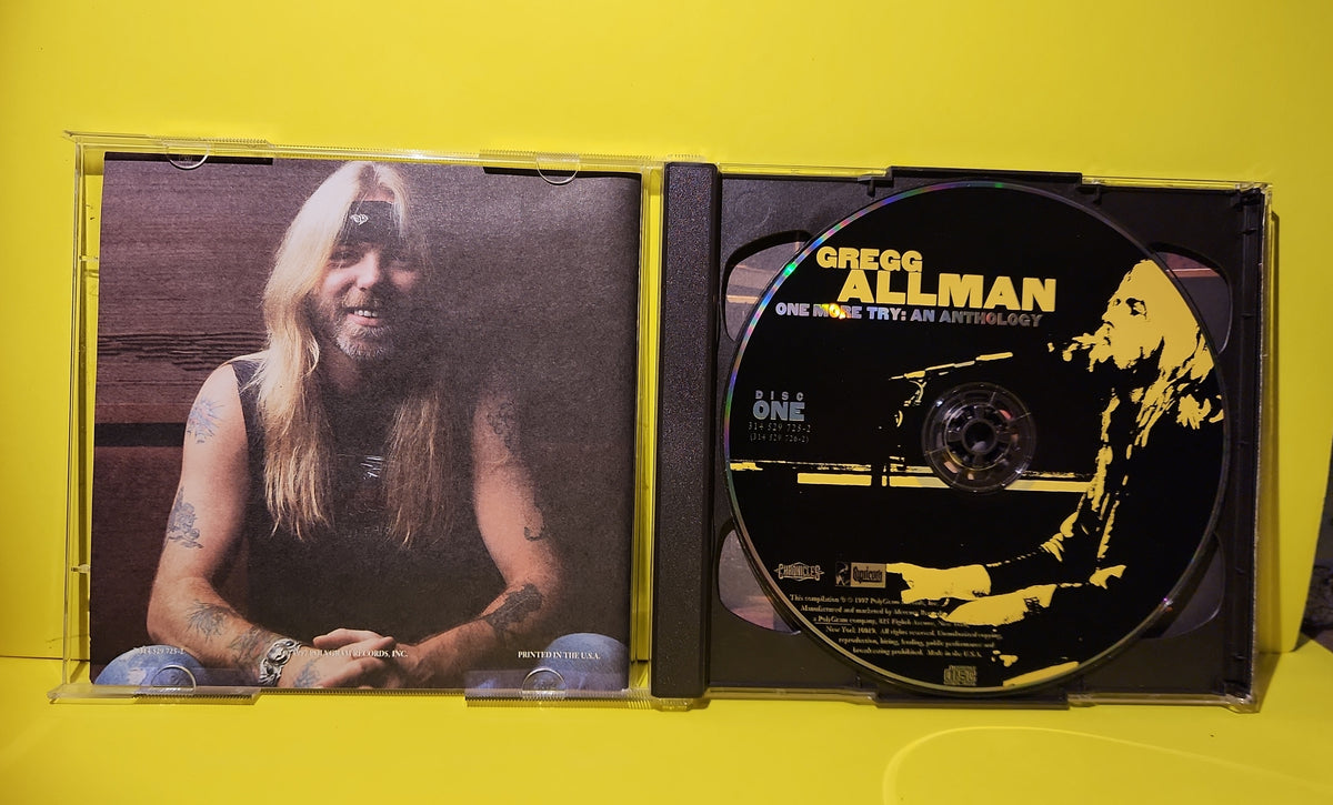 Gregg Allman - One More Try: An Anthology - 1997 - 314 529 725-2 Used - EX - CDs Gregg Allman - One More Try: An Anthology - 1997 - 314 529 725-2 Used - EX - CDs