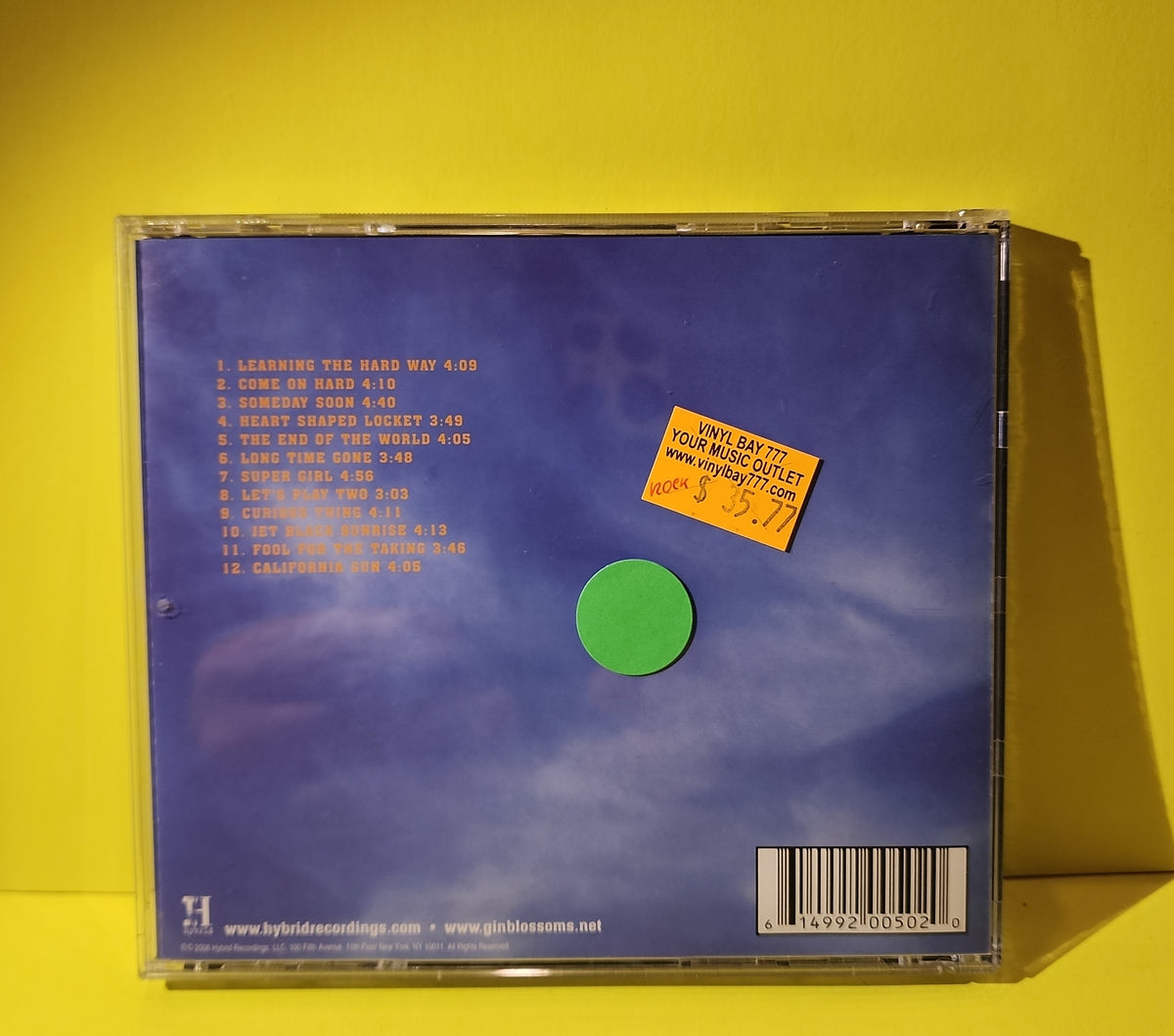 Gin Blossoms - Major Lodge Victory - 2006 - HY20050-2 Used - VG++ - CDs Gin Blossoms - Major Lodge Victory - 2006 - HY20050-2 Used - VG++ - CDs