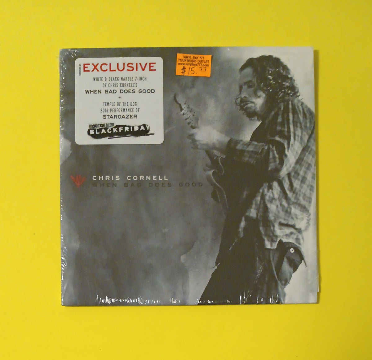 Chris Cornell - When Bad Does Good / Stargazer - 2018 - B0029081-21 New - Sealed - 7" RSD Marble Color Vinyl Chris Cornell - When Bad Does Good / Stargazer - 2018 - B0029081-21 New - Sealed - 7" RSD Marble Color Vinyl