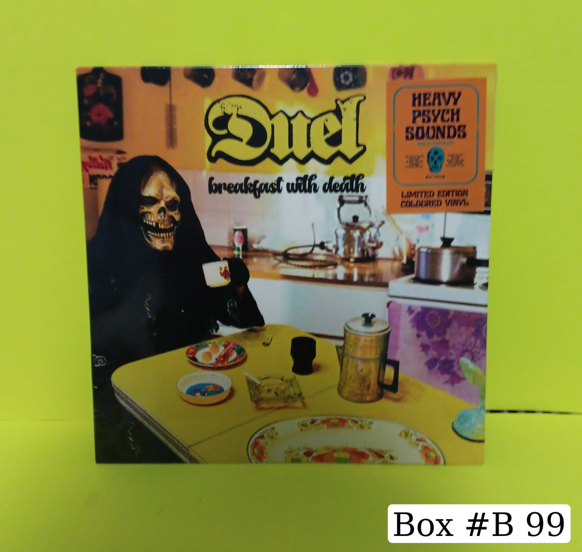 Duel - Breakfast With Death (EU Color Vinyl) - 2024 - HPS311 New - Sealed - Vinyl Duel - Breakfast With Death (EU Color Vinyl) - 2024 - HPS311 New - Sealed - Vinyl