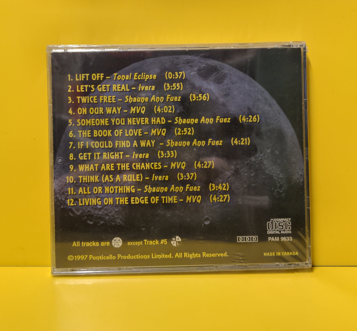 Various Artists - Friday Night On The Moon Part 1 - 1997 - PAM 9633 New - Sealed - CDs Various Artists - Friday Night On The Moon Part 1 - 1997 - PAM 9633 New - Sealed - CDs