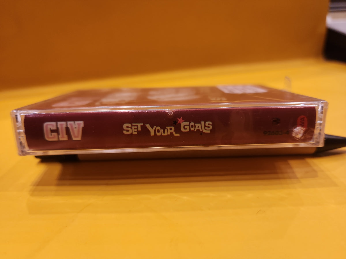 CIV - Set Your Goals - 1995 - New - Sealed - cassettes CIV - Set Your Goals - 1995 - New - Sealed - cassettes