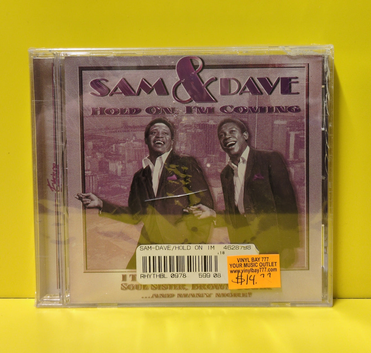 Sam & Dave - Hold On, I'm Coming - 2006 - EXL2-518 New - Sealed - CDs Sam & Dave - Hold On, I'm Coming - 2006 - EXL2-518 New - Sealed - CDs