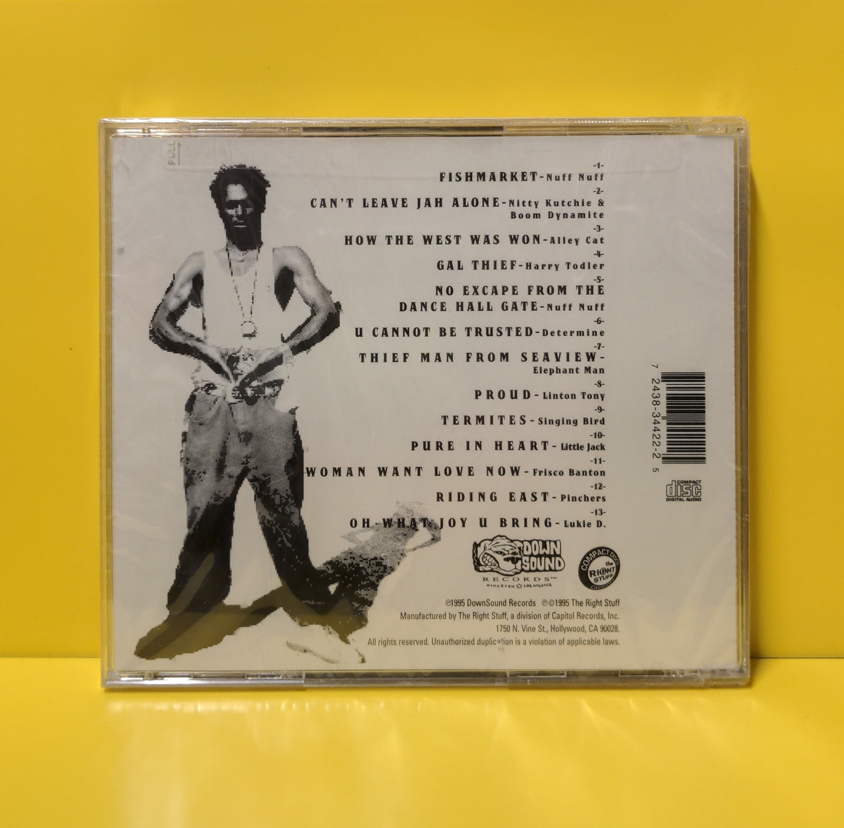Various - Inna Rub A Dub Style Numba 3 - 1995 - 7243-8-34422-2-5 New - Sealed - CDs Various - Inna Rub A Dub Style Numba 3 - 1995 - 7243-8-34422-2-5 New - Sealed - CDs