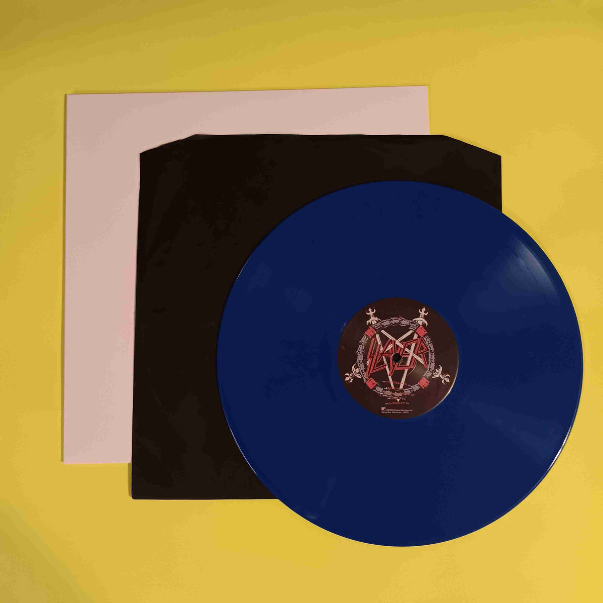 Slayer - Christ Illusion (Germany Blue Unofficial Release) - 2024 - 44300-1 Used - EX - Vinyl Slayer - Christ Illusion (Germany Blue Unofficial Release) - 2024 - 44300-1 Used - EX - Vinyl