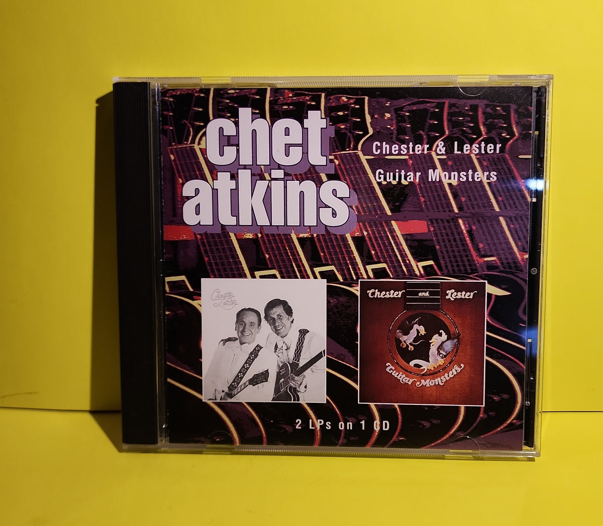 Chet Atkins, Les Paul - Chester & Lester / Guitar Monsters - 1997 - DRC12026 Used - NM - CDs Chet Atkins, Les Paul - Chester & Lester / Guitar Monsters - 1997 - DRC12026 Used - NM - CDs