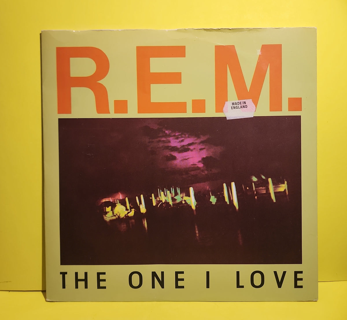 R.E.M. - 7" The One I Love - 1991 - IRM 178 Used - VG++ - Vinyl R.E.M. - 7" The One I Love - 1991 - IRM 178 Used - VG++ - Vinyl