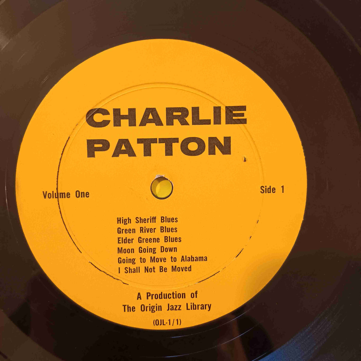 Charlie Patton - The Immortal Charlie Patton No. 1 OG w. Booklet - 1962 - OJL1 Used - VG++ - Vinyl Charlie Patton - The Immortal Charlie Patton No. 1 OG w. Booklet - 1962 - OJL1 Used - VG++ - Vinyl