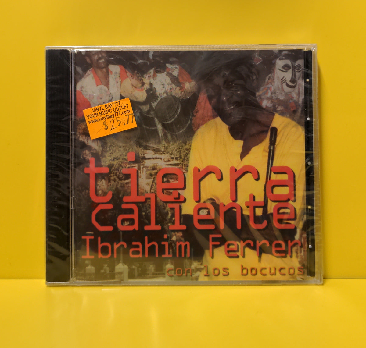 Ibrahim Ferrer Con Los Bocucos - Tierra Caliente - CD 0308 New - Sealed - CDs Ibrahim Ferrer Con Los Bocucos - Tierra Caliente - CD 0308 New - Sealed - CDs