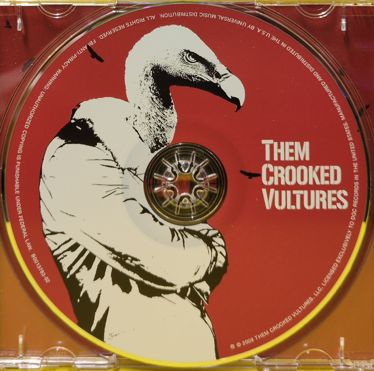 Them Crooked Vultures - Them Crooked Vultures - 2009 - B0013783-02 Used - EX - CDs Them Crooked Vultures - Them Crooked Vultures - 2009 - B0013783-02 Used - EX - CDs
