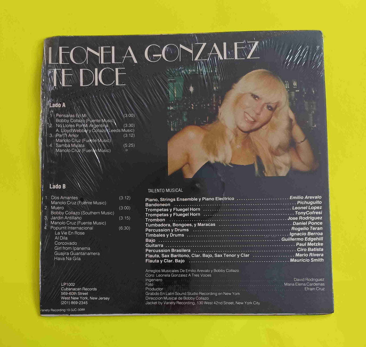 Leonela Gonzalez - Dos Amantes - Stereo 1002 New - Sealed - Vinyl Leonela Gonzalez - Dos Amantes - Stereo 1002 New - Sealed - Vinyl
