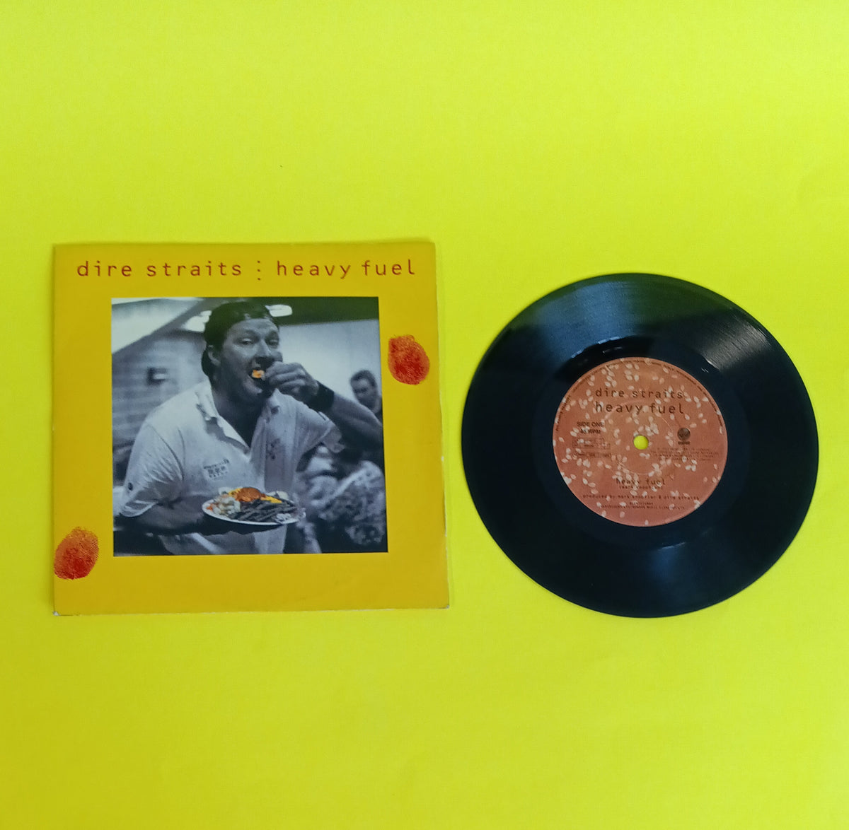 Dire Straits - Heavy Fuel / Planet of New Orleans (UK 7") - 1991 - DSTR 17 Used - VG++ - Vinyl Dire Straits - Heavy Fuel / Planet of New Orleans (UK 7") - 1991 - DSTR 17 Used - VG++ - Vinyl