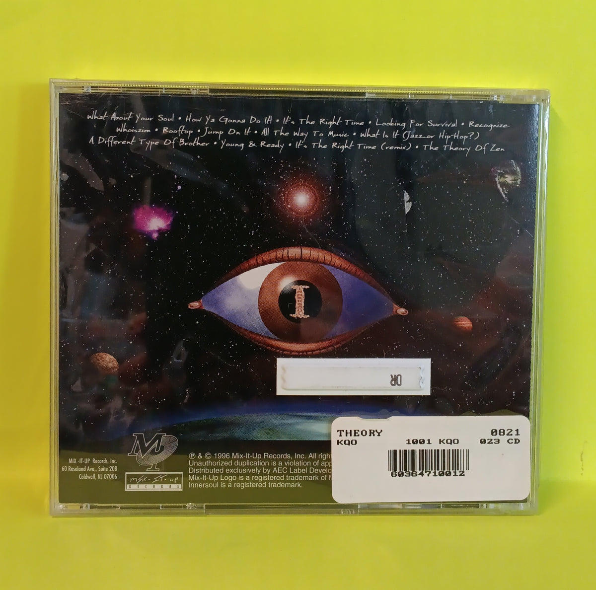 Innersoul - The Theory - 1996 - 1001-2 New - Sealed - CDs Innersoul - The Theory - 1996 - 1001-2 New - Sealed - CDs