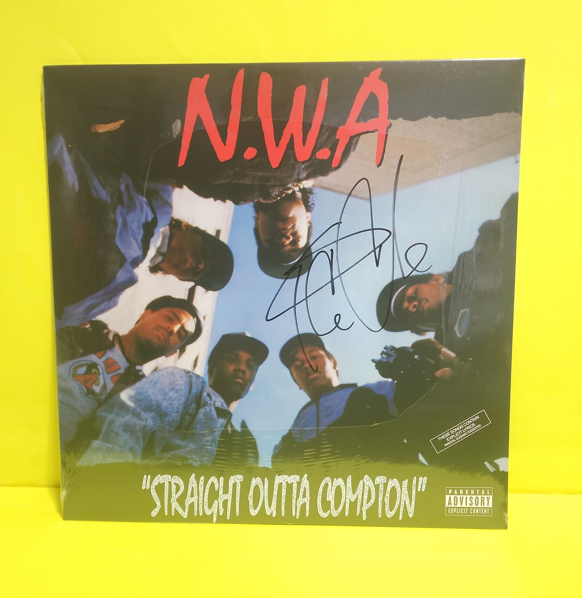 N.W.A* - Straight Outta Compton - 2017 - 0600753469958 New - Sealed - Autographed Vinyl N.W.A* - Straight Outta Compton - 2017 - 0600753469958 New - Sealed - Autographed Vinyl