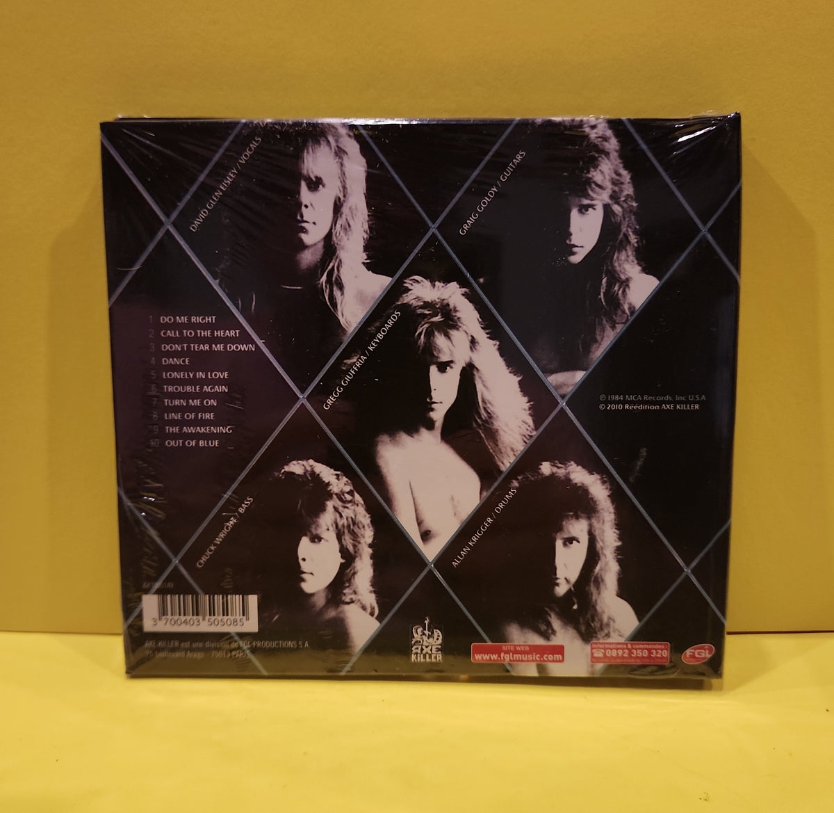 Giuffria - Giuffria - 2010 - AX1005149 New - Sealed - CDs Giuffria - Giuffria - 2010 - AX1005149 New - Sealed - CDs