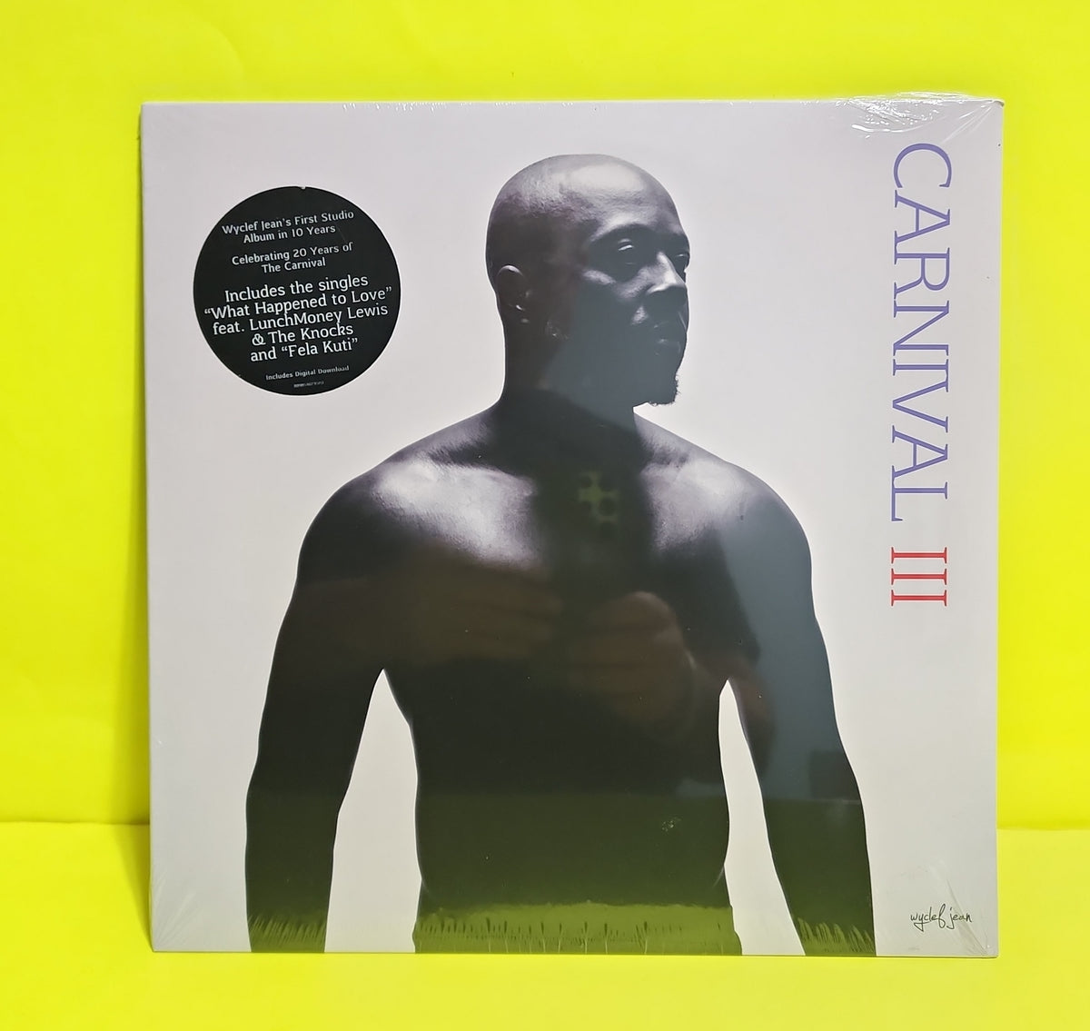 Wyclef Jean - Carnival III:The Fall And Rise Of A Refugee - 2017 - 889854623517 New - Sealed - Vinyl Wyclef Jean - Carnival III:The Fall And Rise Of A Refugee - 2017 - 889854623517 New - Sealed - Vinyl
