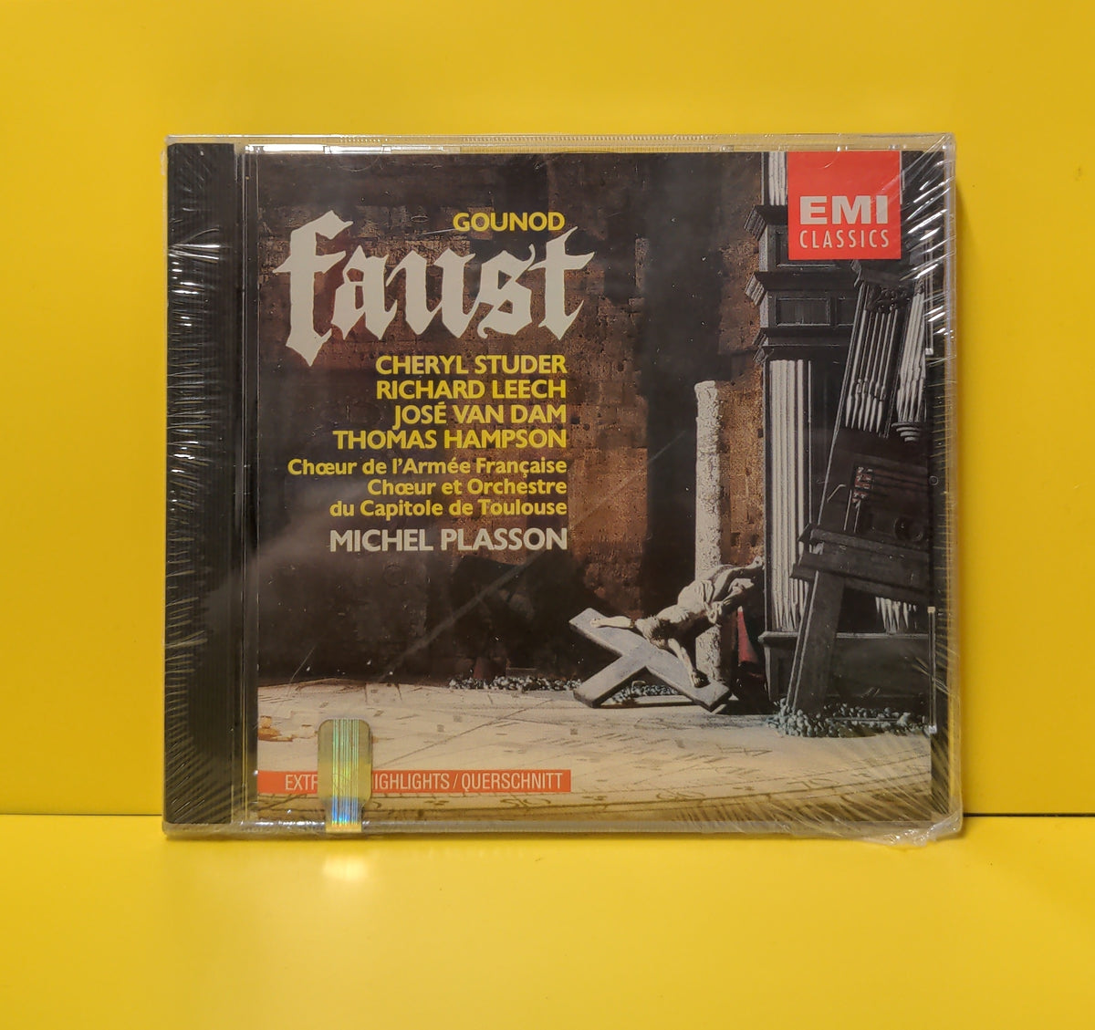 Gounod, Choeur De L'Armée Française, Chœur Et Orchestre Du Capitole De Toulouse, Michel Plasson - Faust (Extraits/Highlights/Querschnitt) - 1991 - CDC 7 54358 2 New - Sealed - CDs Gounod, Choeur De L'Armée Française, Chœur Et Orchestre Du Capitole De Toulouse, Michel Plasson - Faust (Extraits/Highlights/Querschnitt) - 1991 - CDC 7 54358 2 New - Sealed - CDs