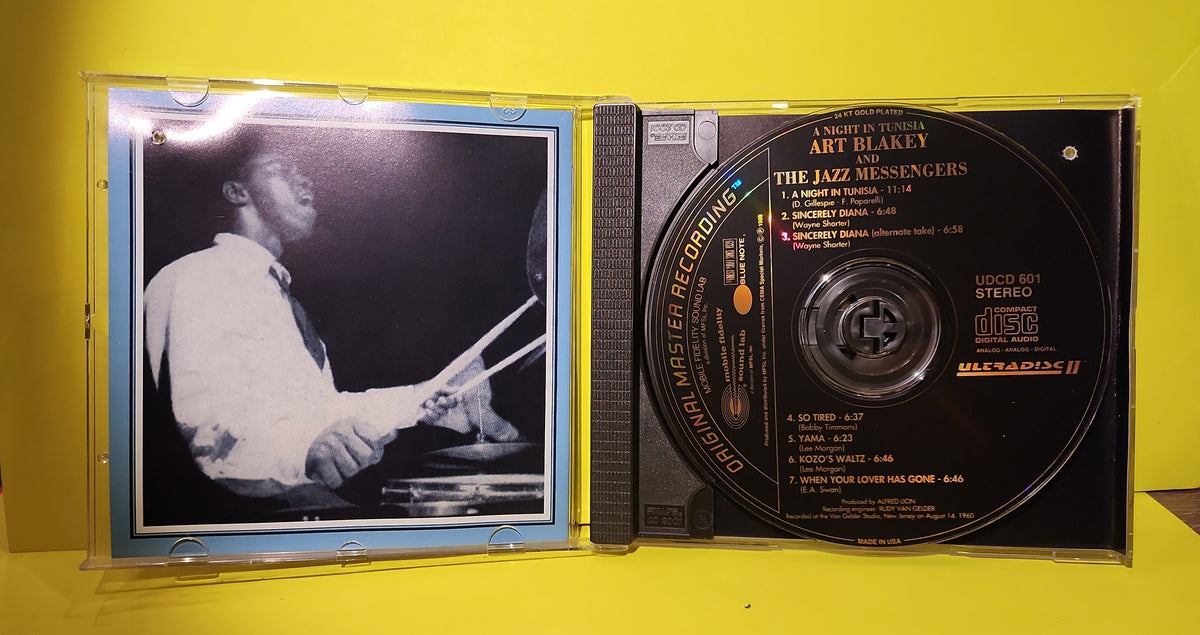 Art Blakey & The Jazz Messengers - A Night In Tunisia - 1994 - UDCD 601 Used - EX - CDs Art Blakey & The Jazz Messengers - A Night In Tunisia - 1994 - UDCD 601 Used - EX - CDs