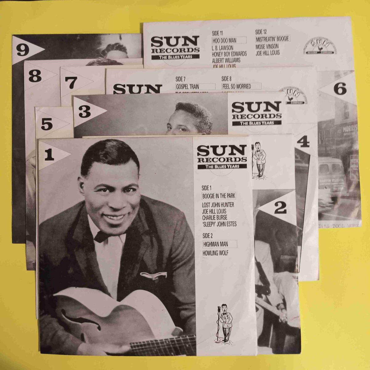 Various - Sun Records The Blues Years 1950-1956 9LP Box - 1984 - SUN BOX 105 Used - VG+ - Vinyl Various - Sun Records The Blues Years 1950-1956 9LP Box - 1984 - SUN BOX 105 Used - VG+ - Vinyl