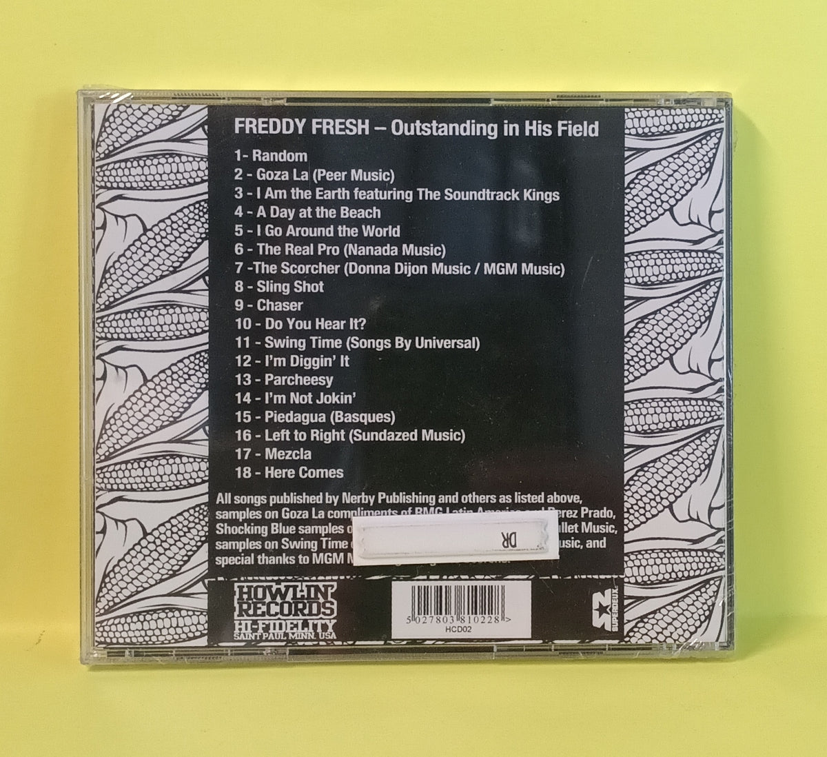 Freddy Fresh - Outstanding In His Field - 2004 - HCD02 New - Sealed - CDs Freddy Fresh - Outstanding In His Field - 2004 - HCD02 New - Sealed - CDs
