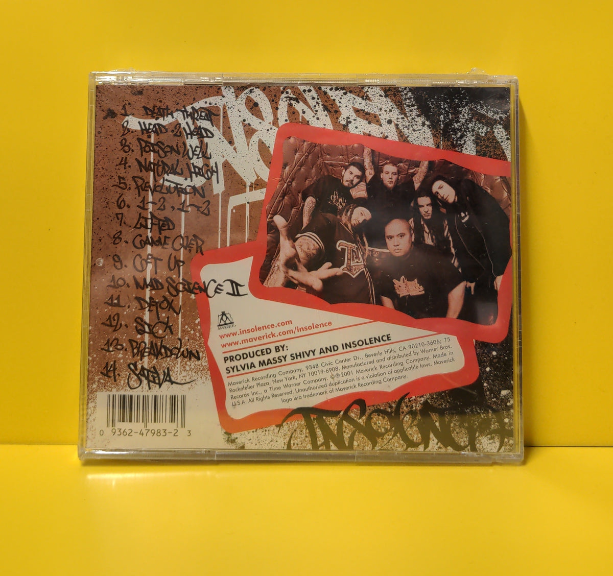 Insolence - Revolution - 2001 - 9 47983-2 New - Sealed - CDs Insolence - Revolution - 2001 - 9 47983-2 New - Sealed - CDs