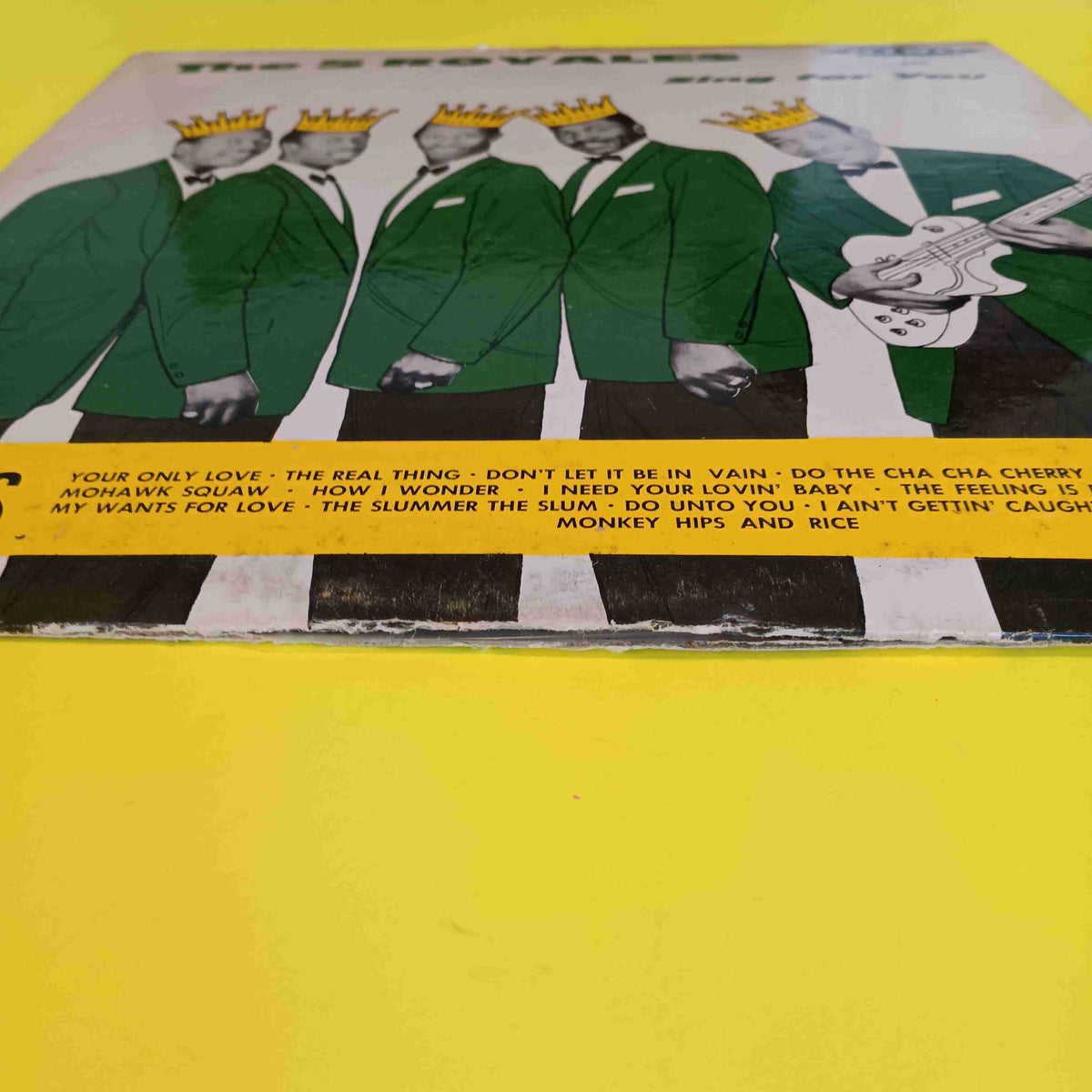 The 5 Royales - Sing For You ORIGINAL DG - 1959 - King 616 Used - VG+ - Vinyl The 5 Royales - Sing For You ORIGINAL DG - 1959 - King 616 Used - VG+ - Vinyl