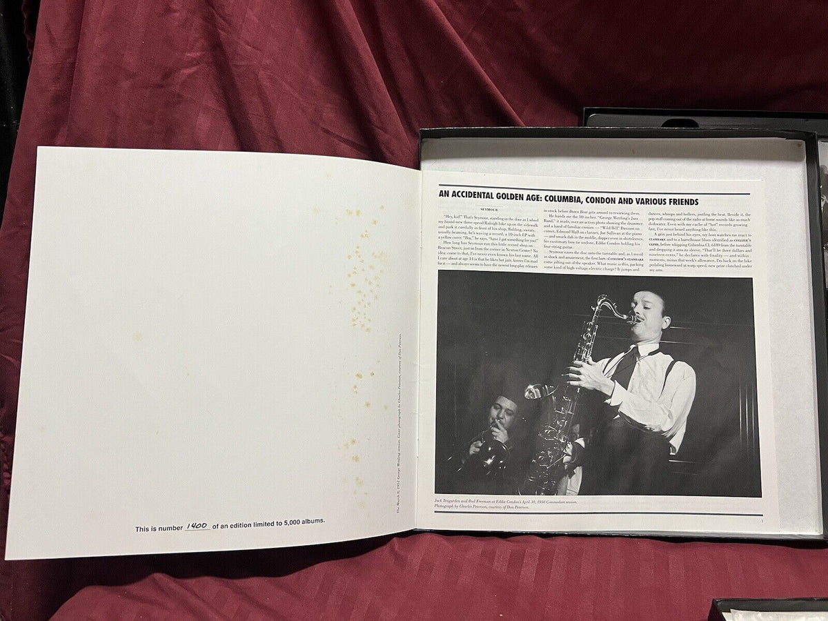 NM 4 CD 8Disc Set Classic Columbia Condon Mob Session Mosaic MD8-206 2001 Mosiac NM 4 CD 8Disc Set Classic Columbia Condon Mob Session Mosaic MD8-206 2001 Mosiac