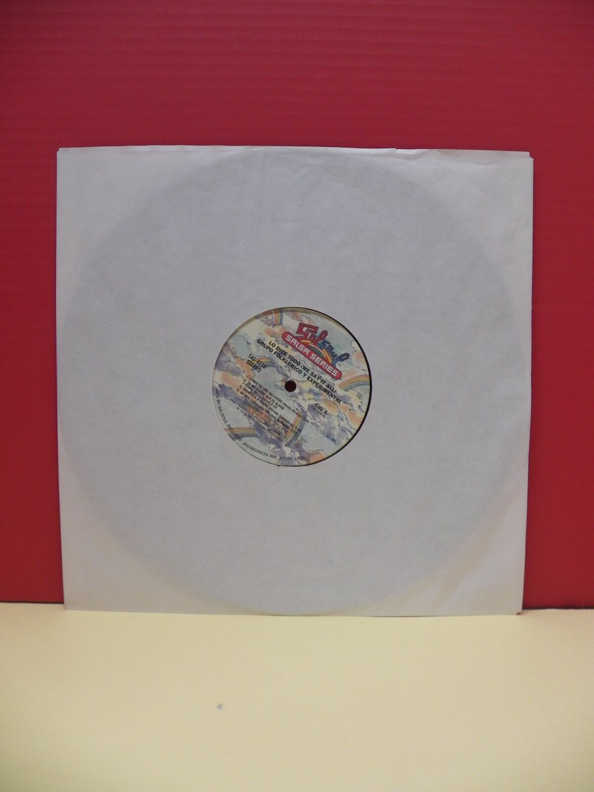 12"LP EX Grupo Folklorico Y Experimental Nuevayorquino Lo Dice Todo 1976 Salsoul 12"LP EX Grupo Folklorico Y Experimental Nuevayorquino Lo Dice Todo 1976 Salsoul