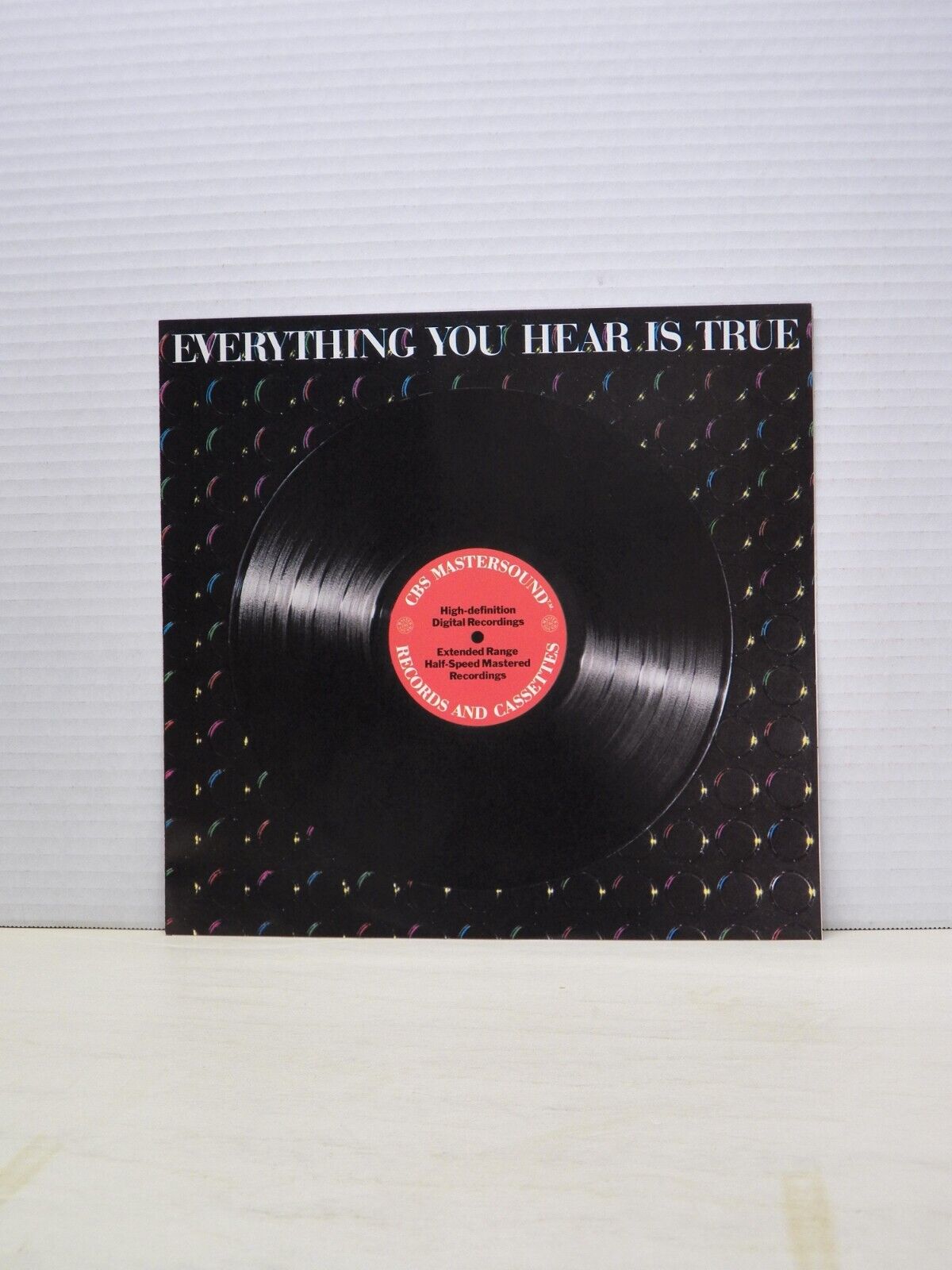 12" LP EX Luther Vandross Never Too Much 1981 Epic Half-Speed Mastered HE 47451 12" LP EX Luther Vandross Never Too Much 1981 Epic Half-Speed Mastered HE 47451