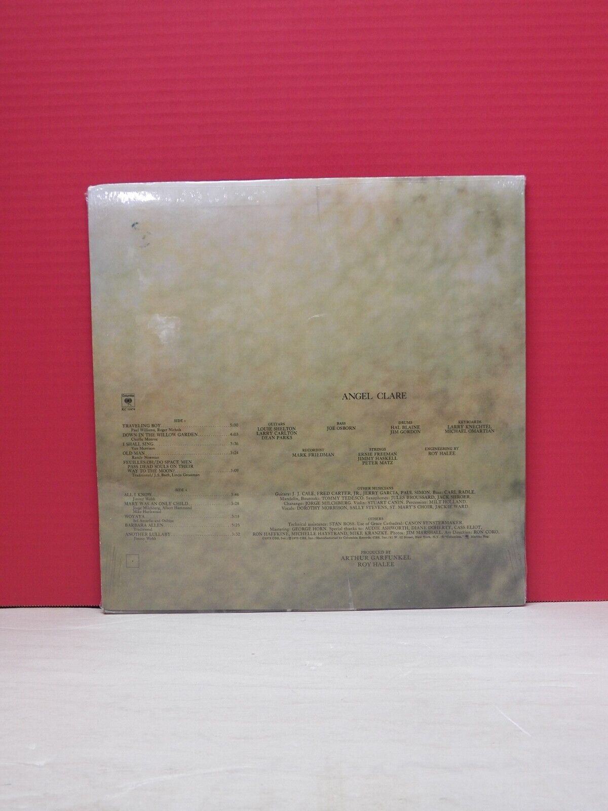 Sealed 12" LP Art Garfunkel Angel Clare 1973 Columbia KC 31474 Sealed 12" LP Art Garfunkel Angel Clare 1973 Columbia KC 31474