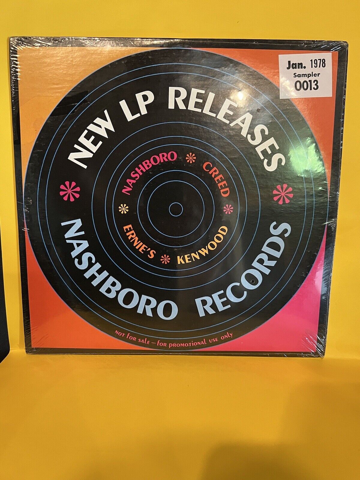 Rare Sealed lot of 2 Vinyl Records Nashboro Records Promo Sampler # 1 and 13 Rare Sealed lot of 2 Vinyl Records Nashboro Records Promo Sampler # 1 and 13