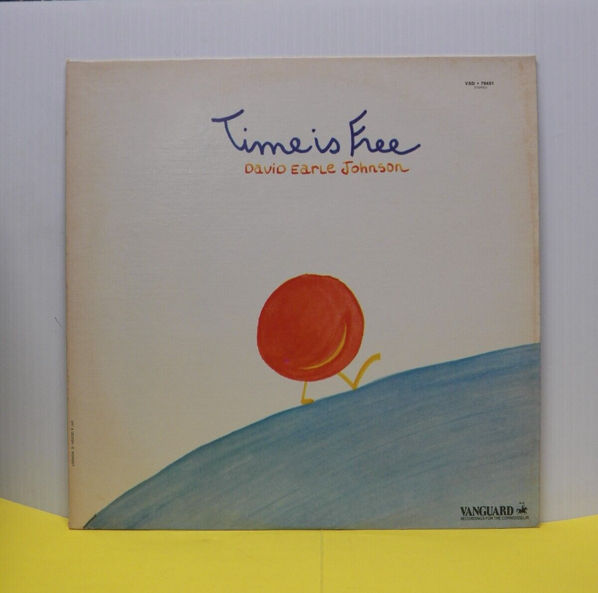 12" LP NM David Earle Johnson w/ Jan Hammer Time Is Free 1977 Vanguard Promo 12" LP NM David Earle Johnson w/ Jan Hammer Time Is Free 1977 Vanguard Promo