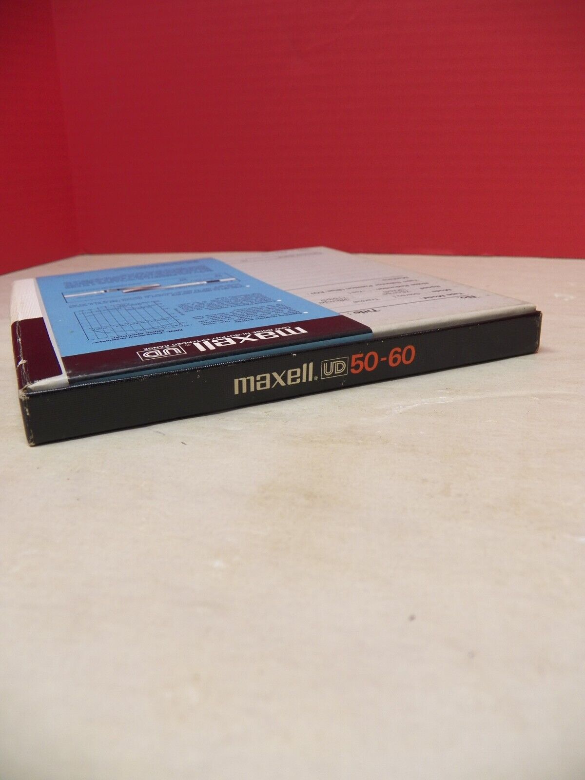 Used Maxell UD Professional Use Sound Recording Tape 50-60 Used Maxell UD Professional Use Sound Recording Tape 50-60