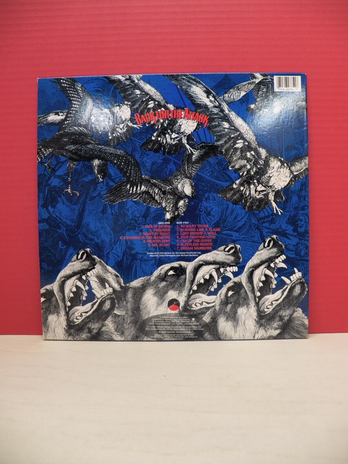 12" LP EX Dokken Back For The Attack 1987 Elektra 9 60735-1 12" LP EX Dokken Back For The Attack 1987 Elektra 9 60735-1