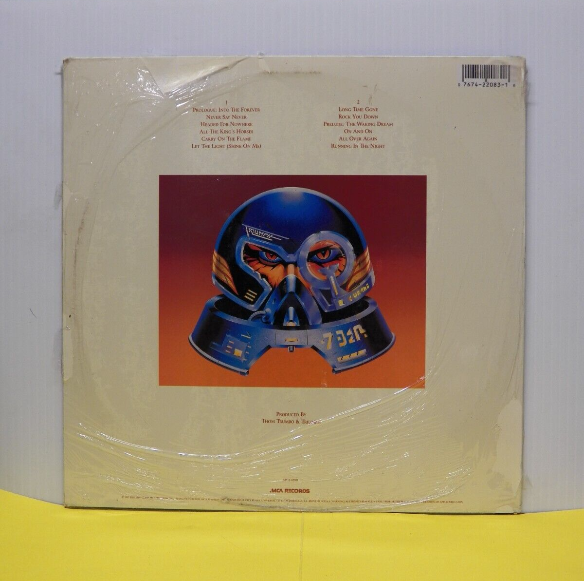 Sealed 12" LP Triumph Surveillance 1987 MCA Records MCA-42083 Sealed 12" LP Triumph Surveillance 1987 MCA Records MCA-42083