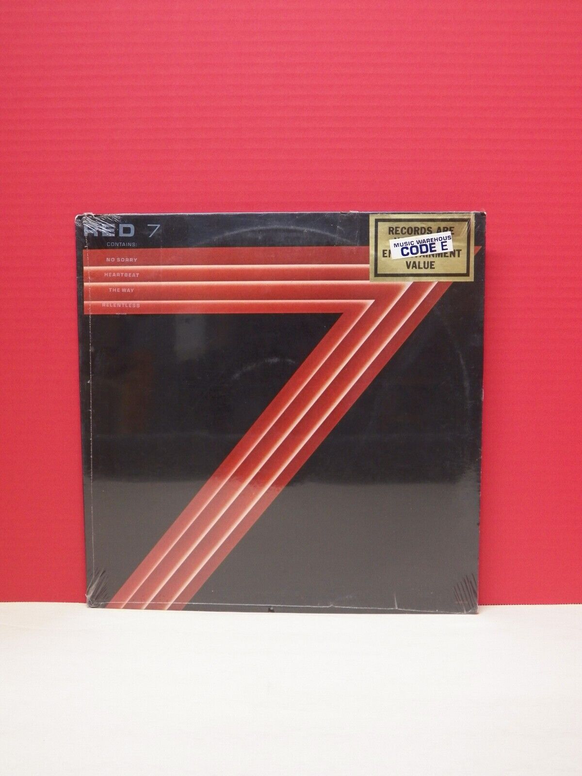 Sealed 12" LP Red 7 Red 7 1985 MCA Records MCA-5508 Sealed 12" LP Red 7 Red 7 1985 MCA Records MCA-5508