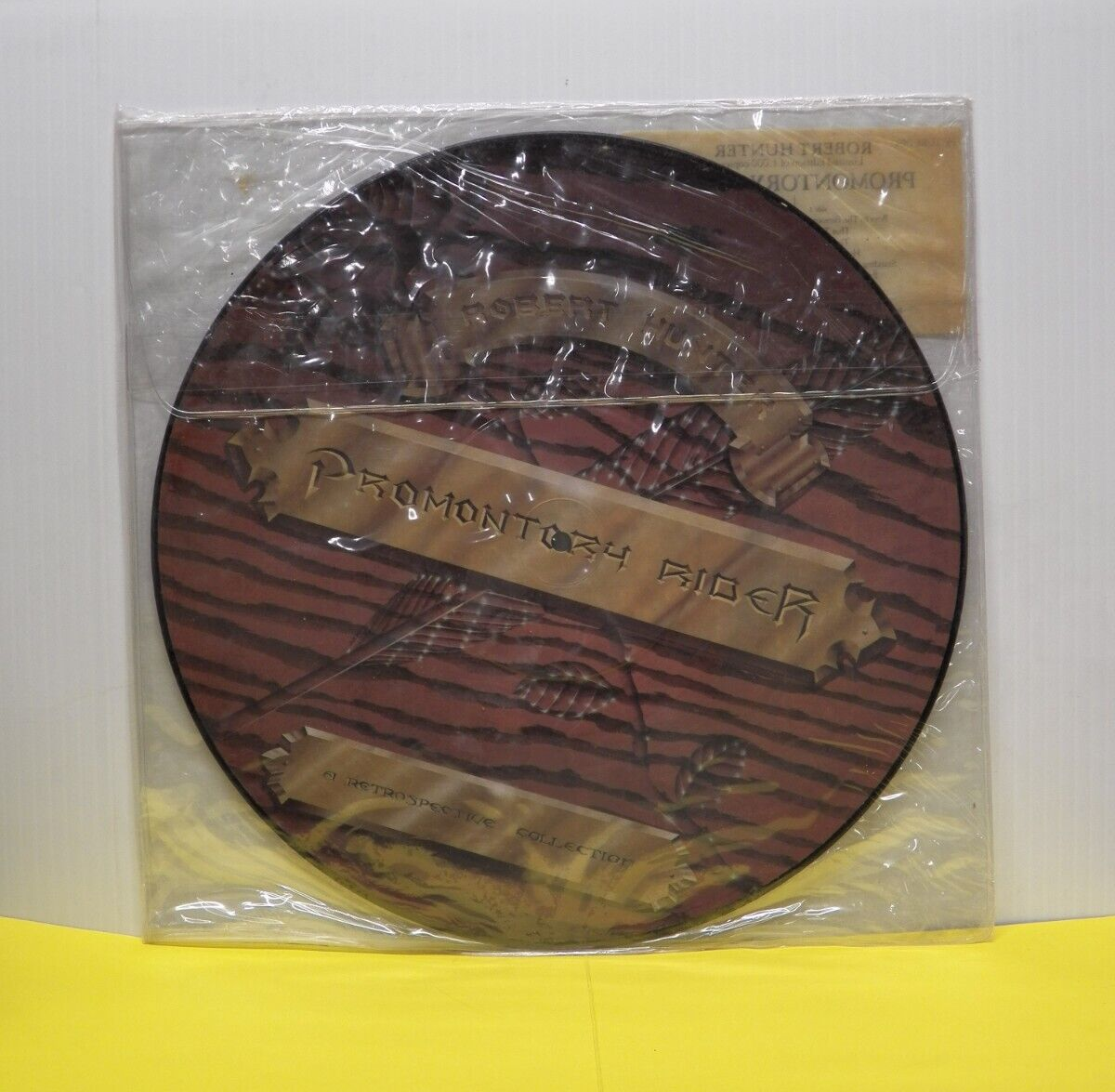 Sealed 12" Picture Disc Robert Hunter Promontory Rider 1984 Relix Records Ltd Ed Sealed 12" Picture Disc Robert Hunter Promontory Rider 1984 Relix Records Ltd Ed