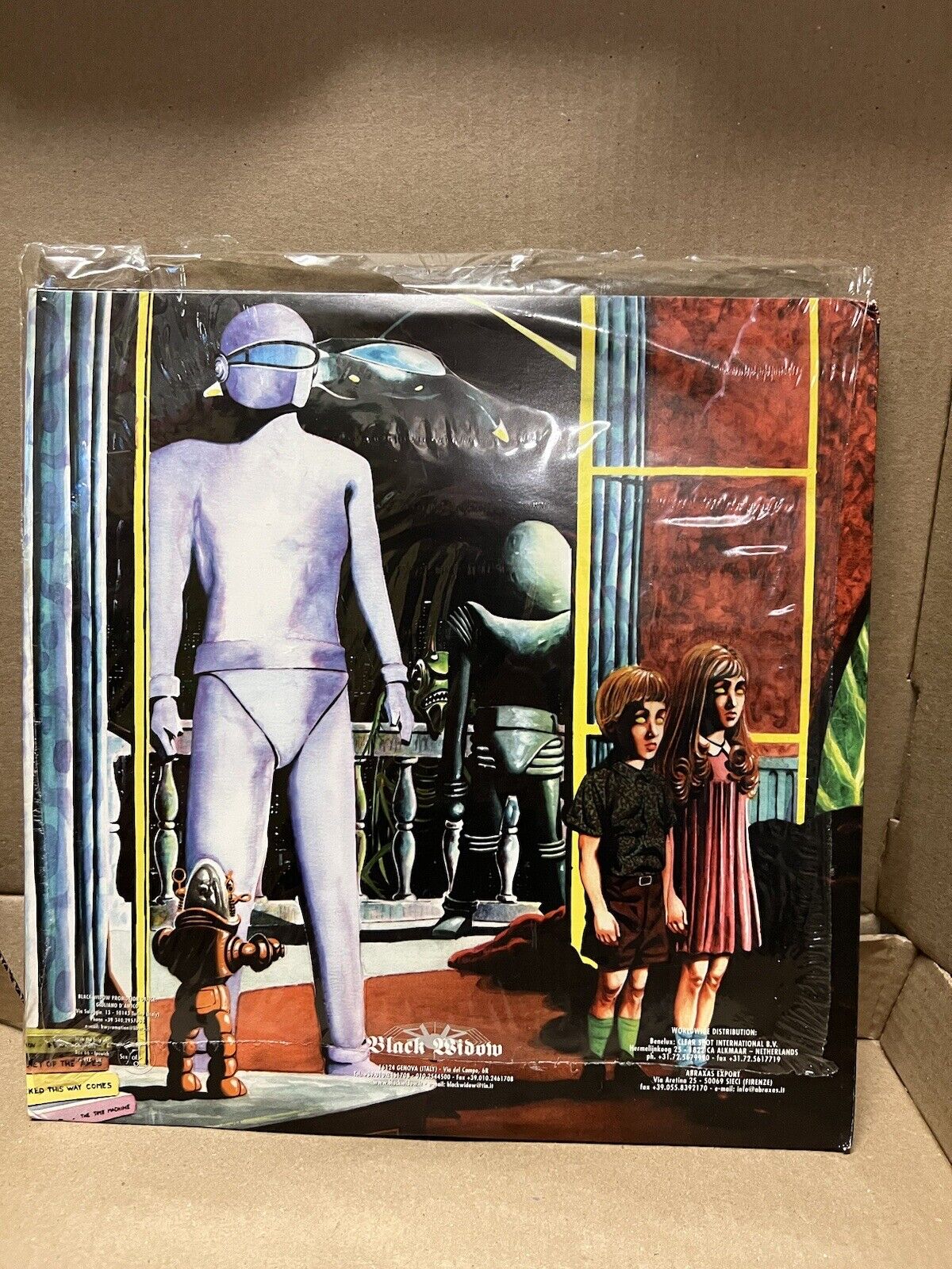 Sealed Vinyl 4LP Set Not of This Earth Sci-Fi Movies Tribute BWR059 2002 Italy Sealed Vinyl 4LP Set Not of This Earth Sci-Fi Movies Tribute BWR059 2002 Italy