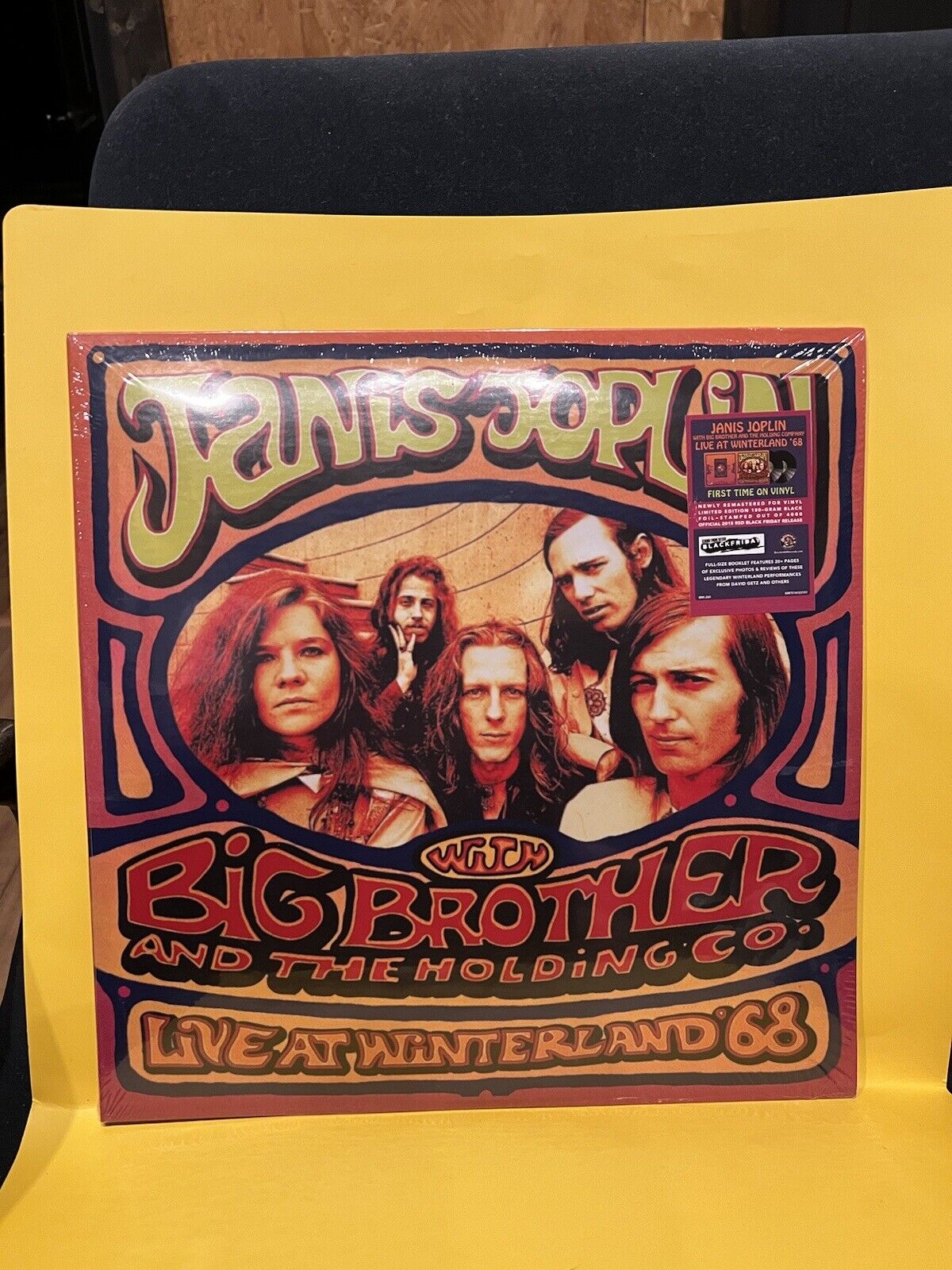 Rare Sealed LP Janis Joplin Live at winterland 1968 RSD 2015 Numberd Rare Sealed LP Janis Joplin Live at winterland 1968 RSD 2015 Numberd