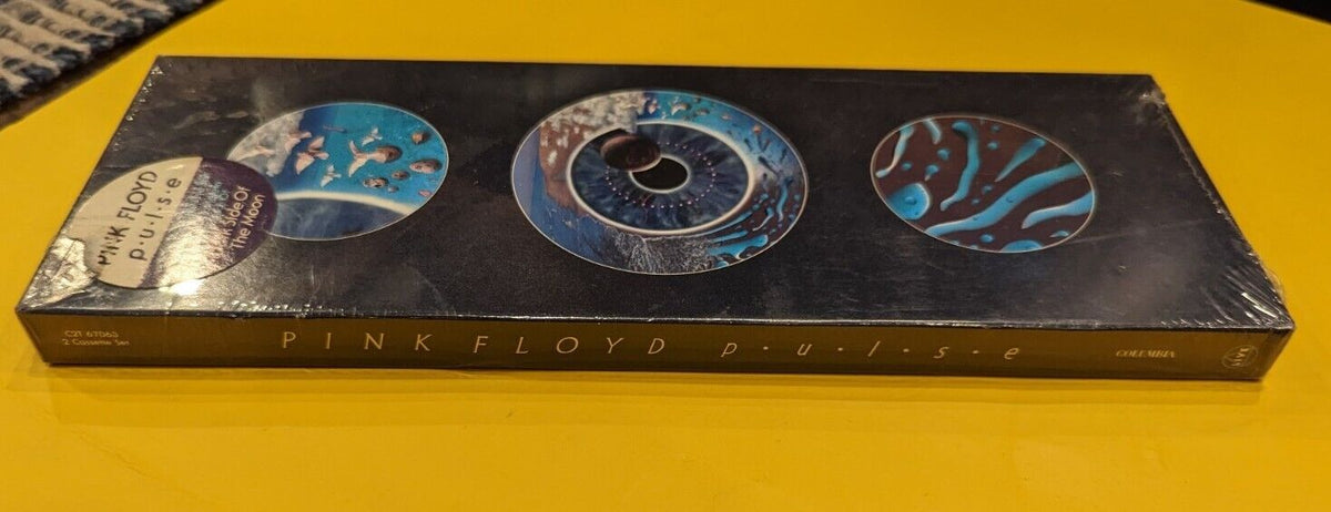 Rare Sealed 2 Cassette Long Box Pink Floyd Pulse 1995 Limited Edition C2T 67063 Rare Sealed 2 Cassette Long Box Pink Floyd Pulse 1995 Limited Edition C2T 67063