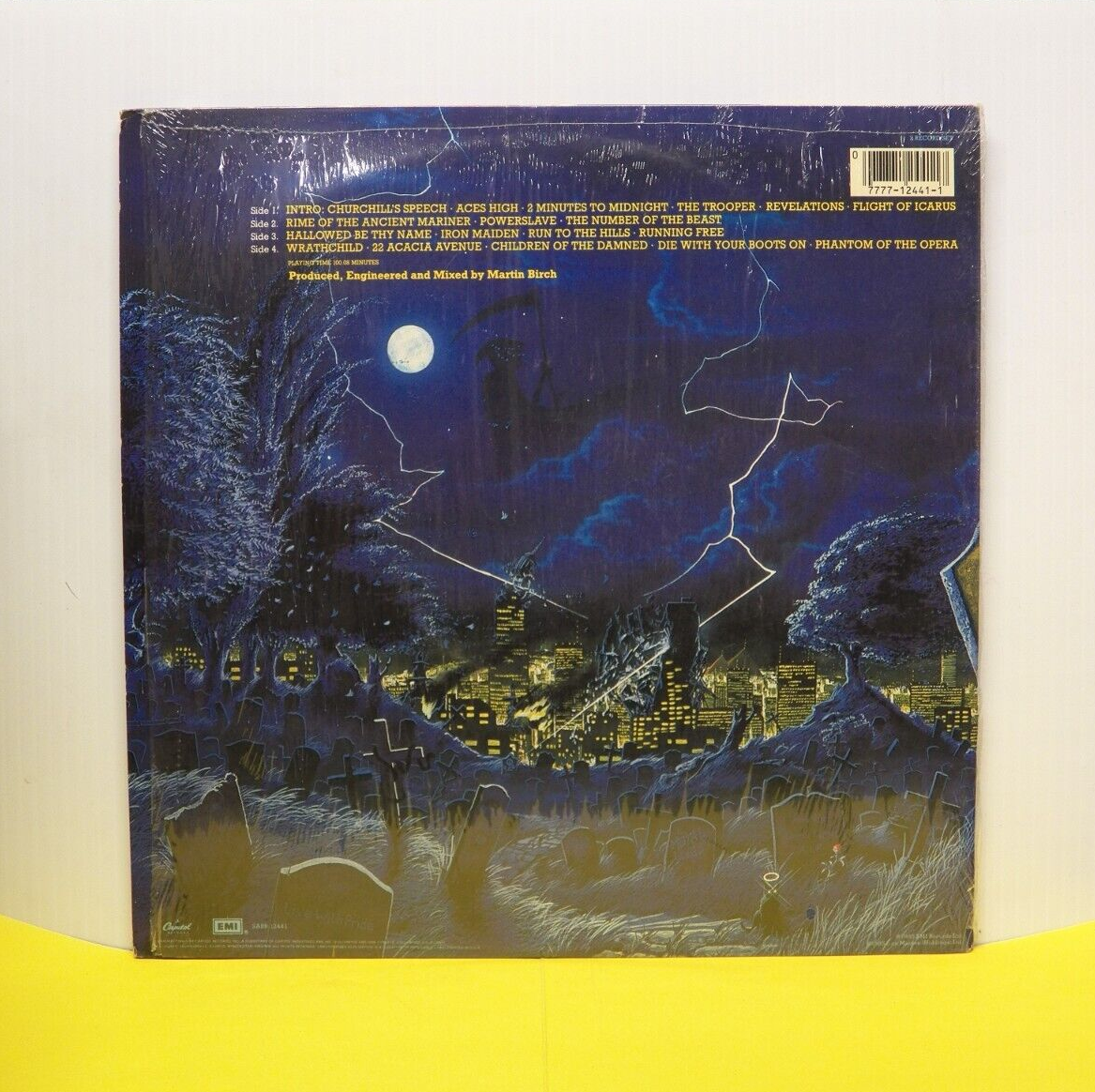 12" 2xLP EX Iron Maiden Live After Death 1985 Capitol Records SABB-12441 12" 2xLP EX Iron Maiden Live After Death 1985 Capitol Records SABB-12441