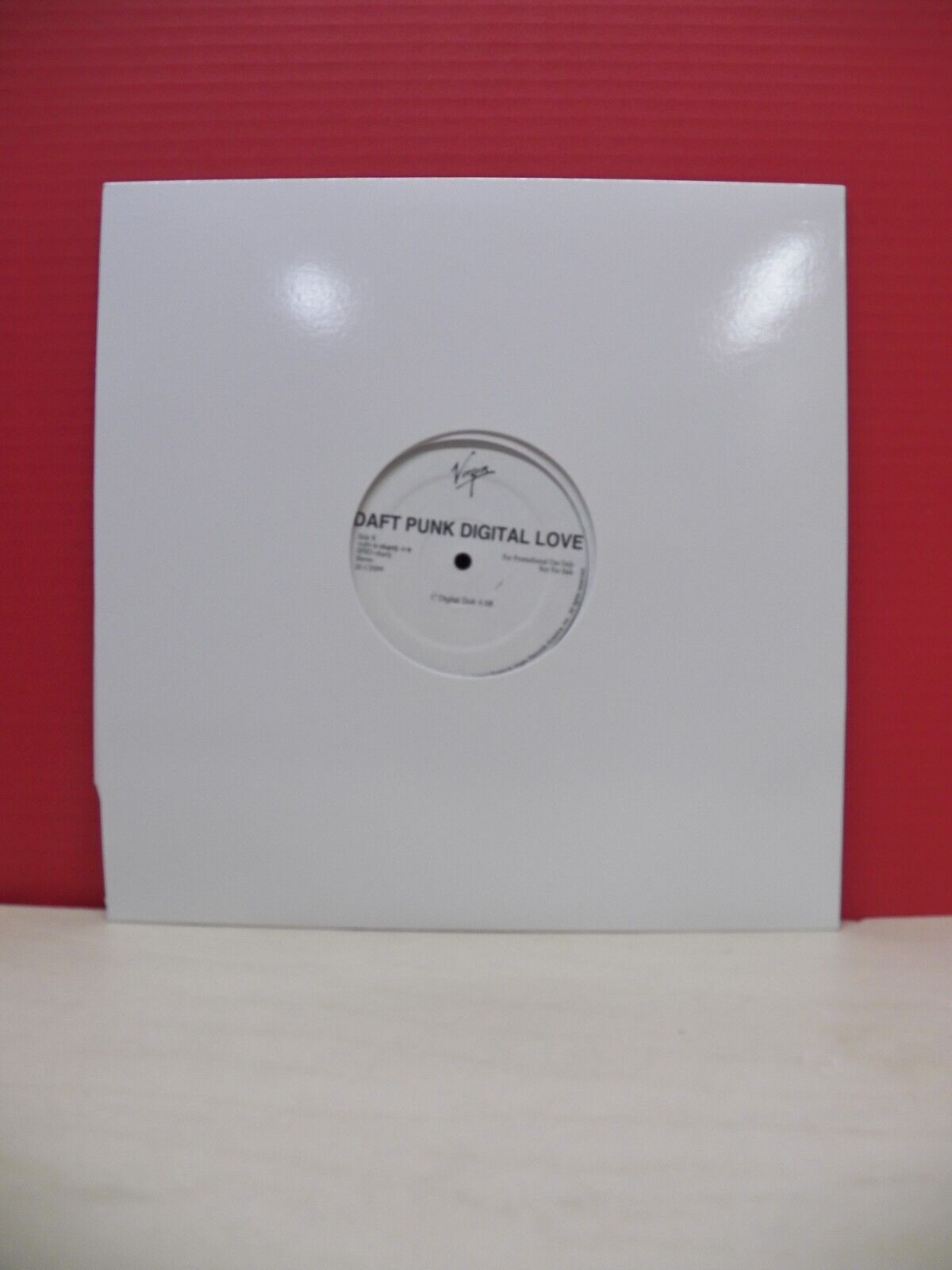 12" Single VG++/EX Daft Punk Digital Love 2001 Virgin Promo SPRO-16405 12" Single VG++/EX Daft Punk Digital Love 2001 Virgin Promo SPRO-16405