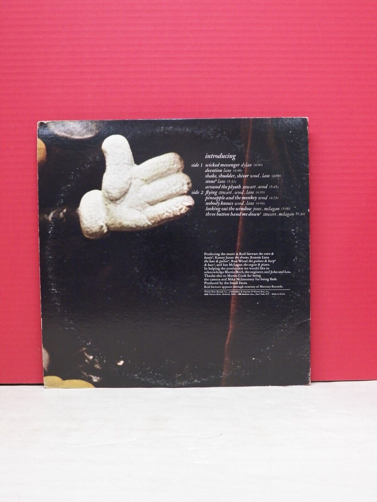 12" LP EX Small Faces First Step 1970 Warner Bros. Green Label Repress WS 1851 12" LP EX Small Faces First Step 1970 Warner Bros. Green Label Repress WS 1851