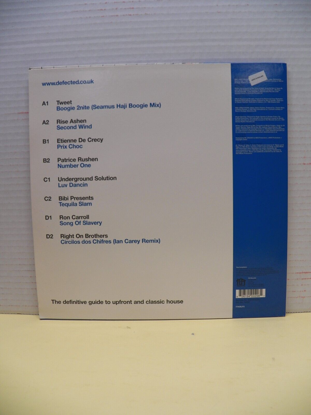 12" 2xLP VG++/EX Defected In The House Eivissa '04 (Part 2) 2004 ITH UK Import 12" 2xLP VG++/EX Defected In The House Eivissa '04 (Part 2) 2004 ITH UK Import