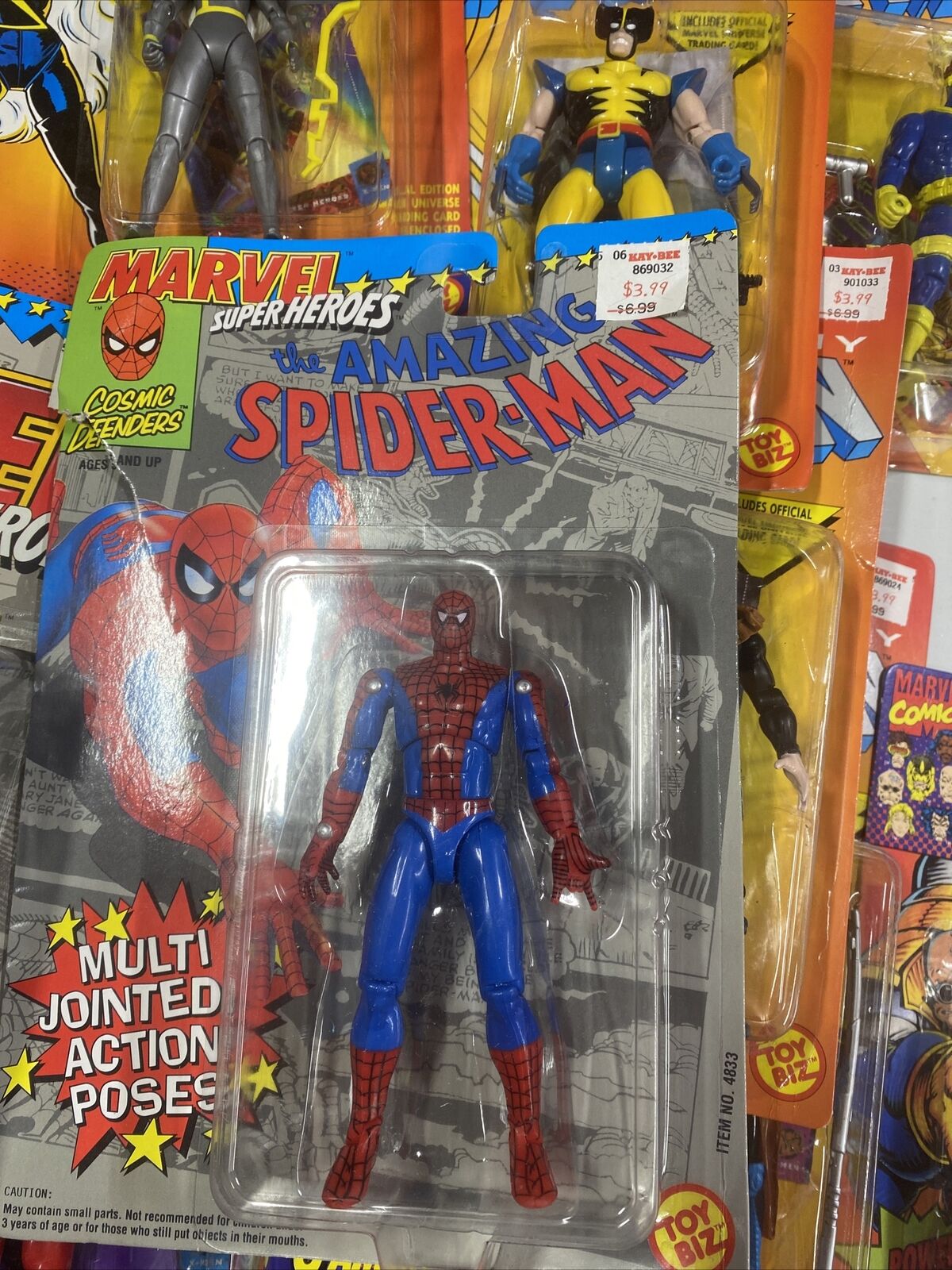 X-Men Action Figure Lot Wolverine Magneto Spider-Man And More!!! 1993-1994 X-Men Action Figure Lot Wolverine Magneto Spider-Man And More!!! 1993-1994