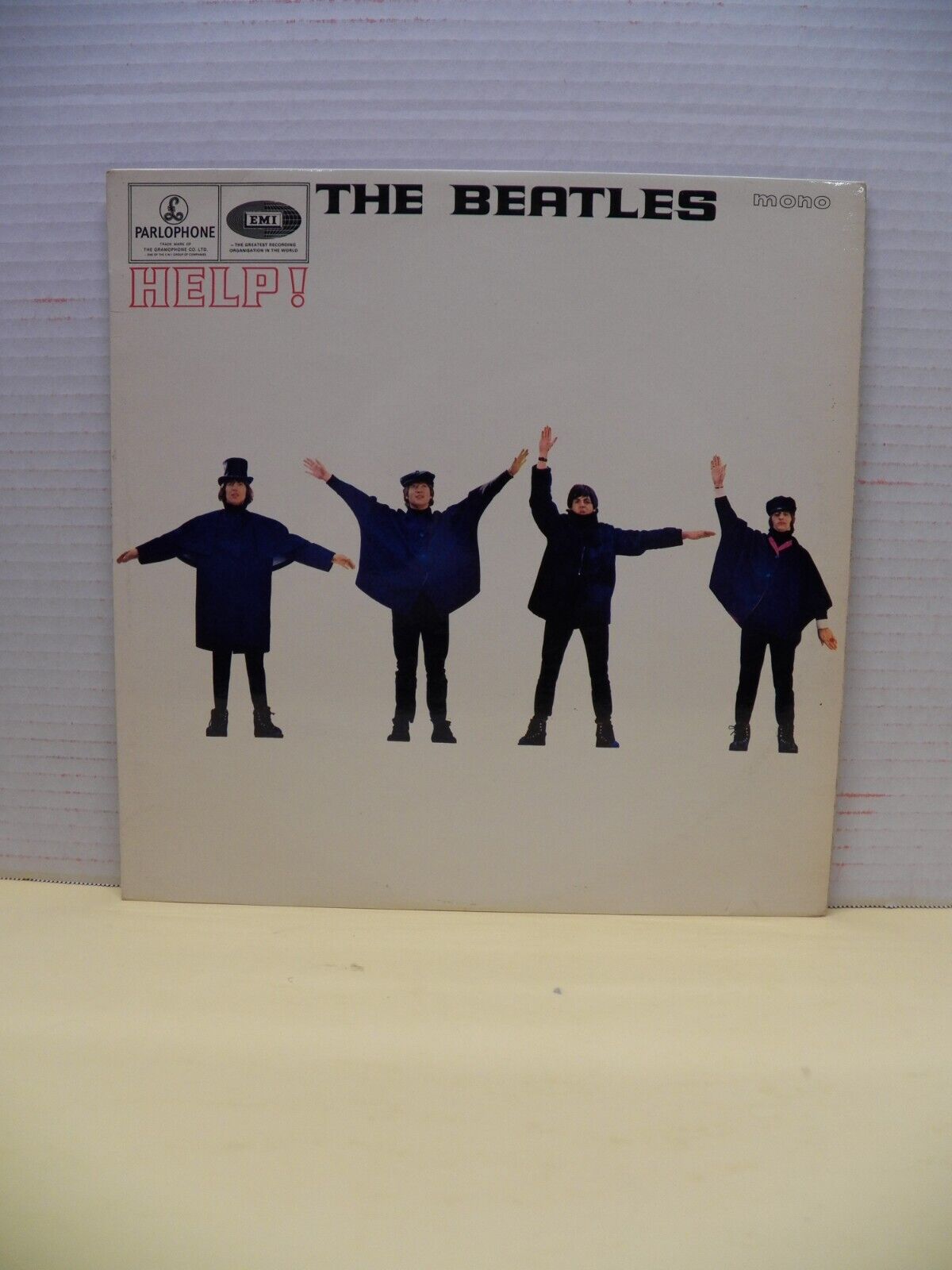 12" LP VG+ The Beatles Help! 1965 Parlophone Mono Variant A 1st Press UK Import 12" LP VG+ The Beatles Help! 1965 Parlophone Mono Variant A 1st Press UK Import
